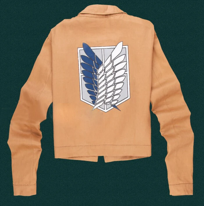 Куртка для косплея Эрена и Леви из атаки на Титанов жакет костюма легиона пиджак