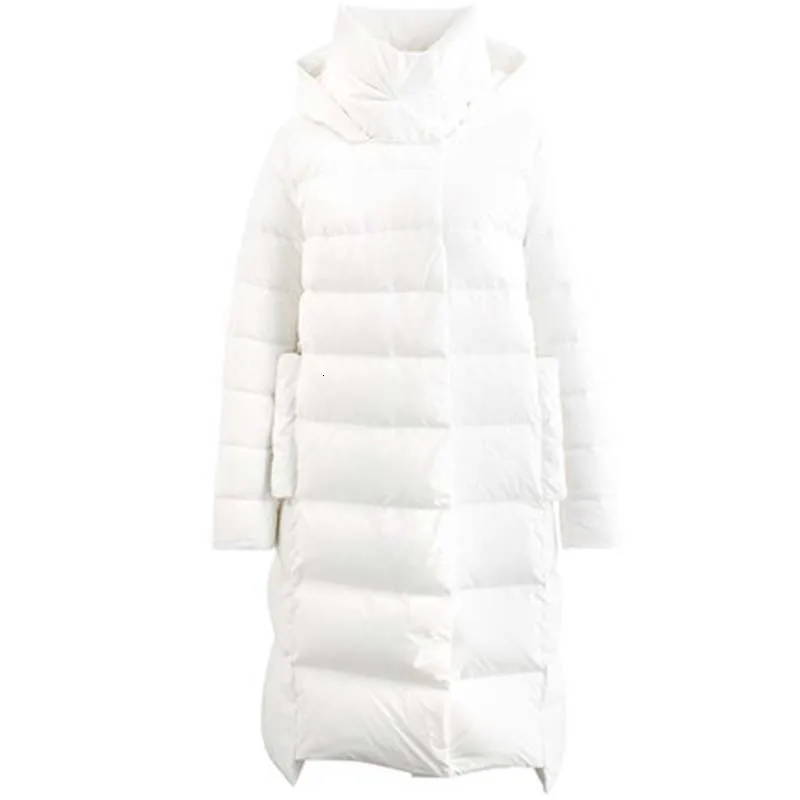 

Women Winter White Duck Jacket Thicken Snow Warm Coat Ladies Parka Maxi Long Down Jackets Clothing Oversize Plus Size