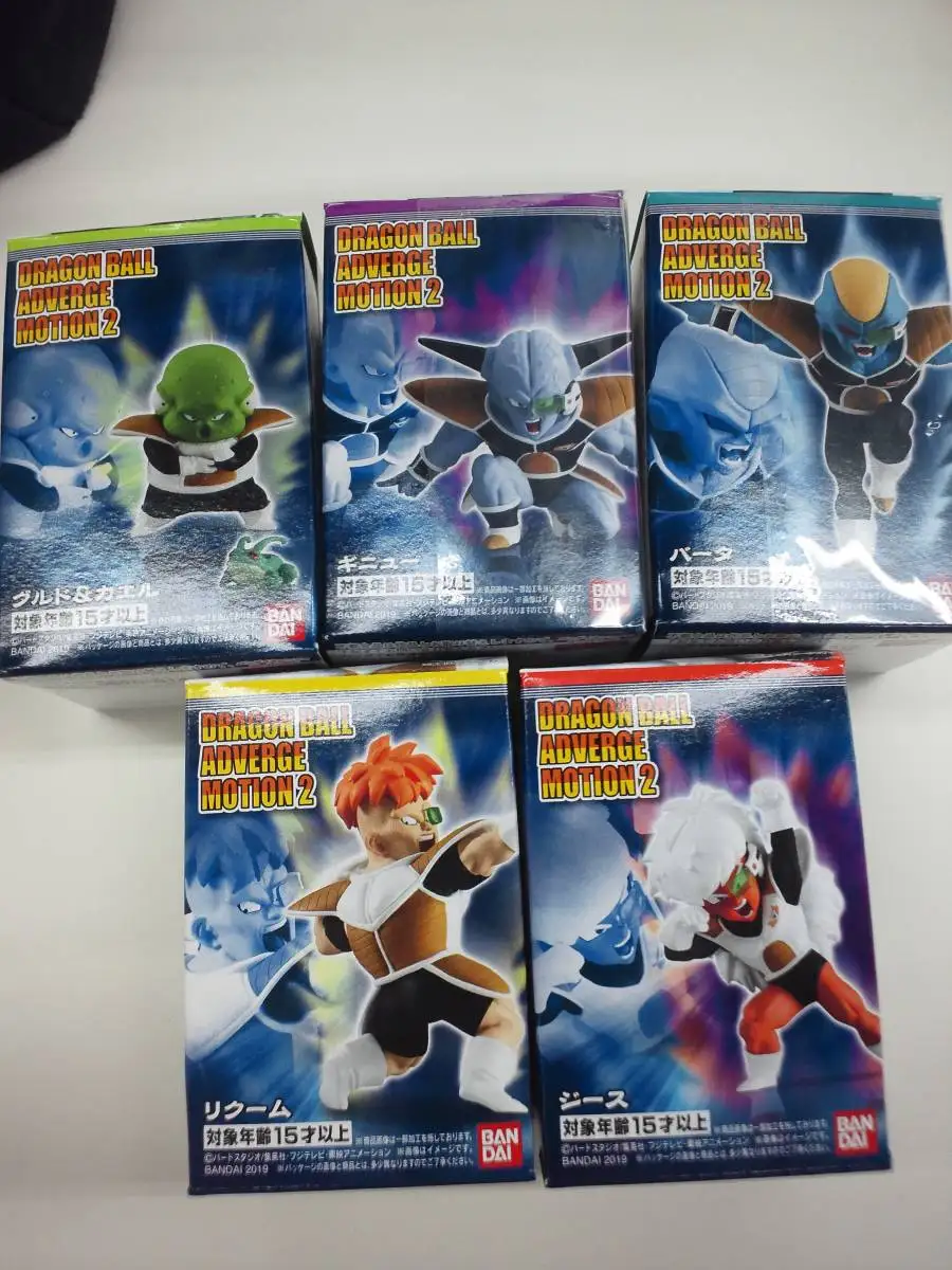 Ginew soldier WSTXBD BANDAI Dragon Ball Z DBZ Adverge Motion Vol.02 Gogeta Broly Ginew Vice guurdo Recoome figuals Brinquedos - Цвет: Ginew soldier