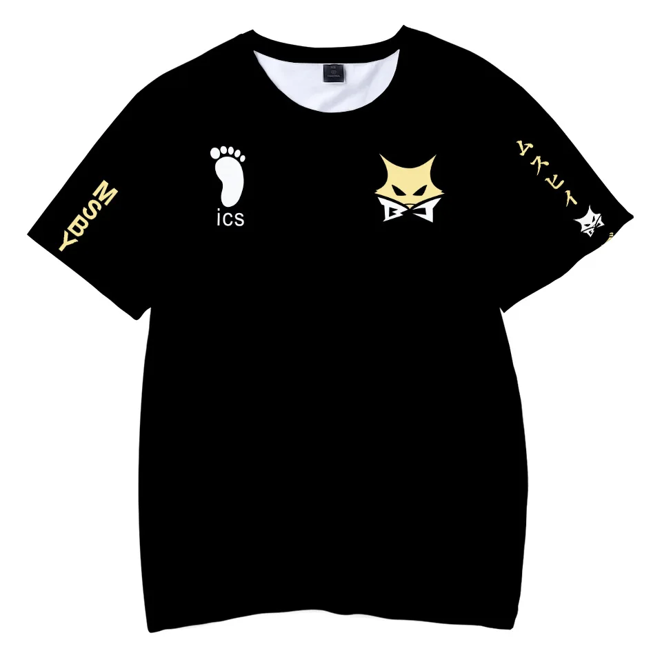 Haikyuu! Футболка для косплея MSBY Black Jackal Kiyoomi Sakusa Bokuto Koutarou atsumu Hinata Shoyo 3D печать модная