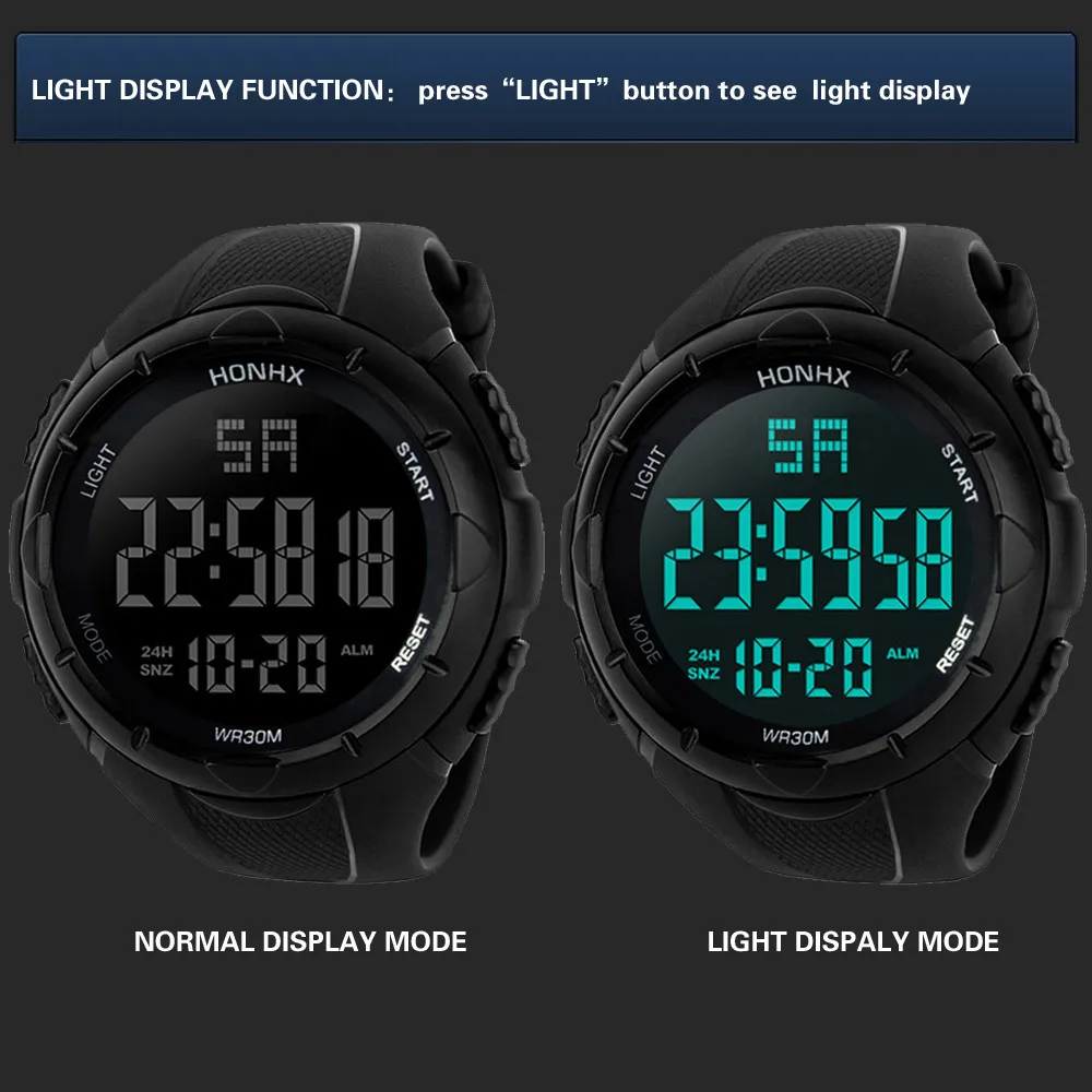 

CURDDEN Watch Men's watches watch for men luxury casual Luxury Men Analog Digital Military Sport LED Waterproof Wrist Watch 2021
