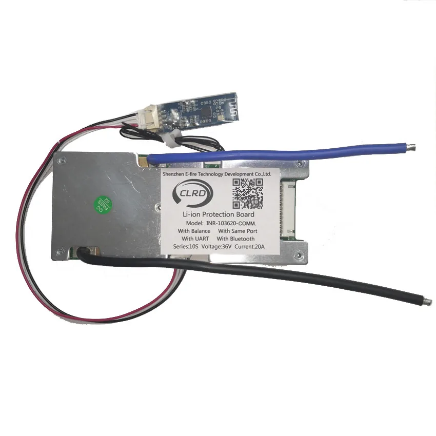 

10S 36V 20A 30A 40A 60A li ion smart bms UART Communication bms