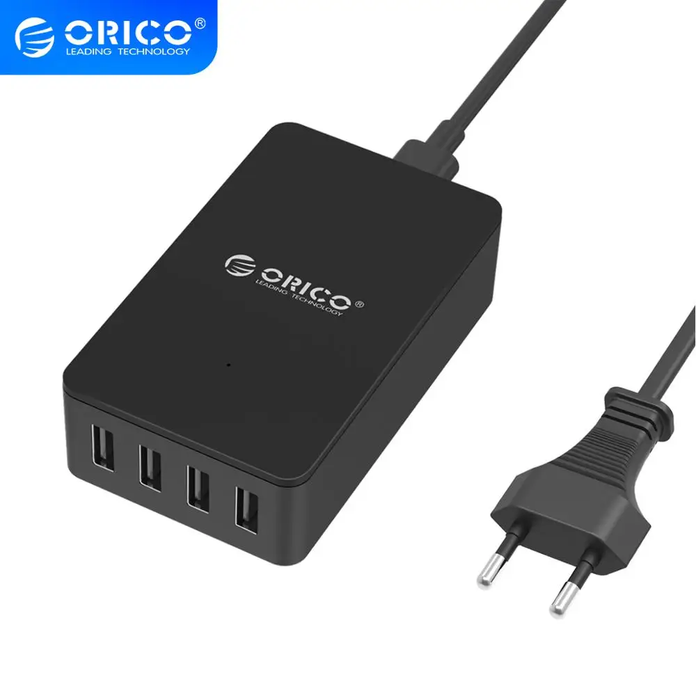 ORICO 4 порта USB зарядное устройство настольная зарядная станция 5V 2.4A 15W для