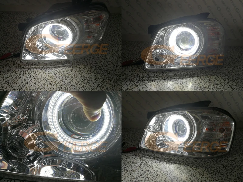 Для Kia Optima MAGENTIS MS 2003 2004 2005 2006 Facelift HD ультра яркий SMD светодиодный комплект колец