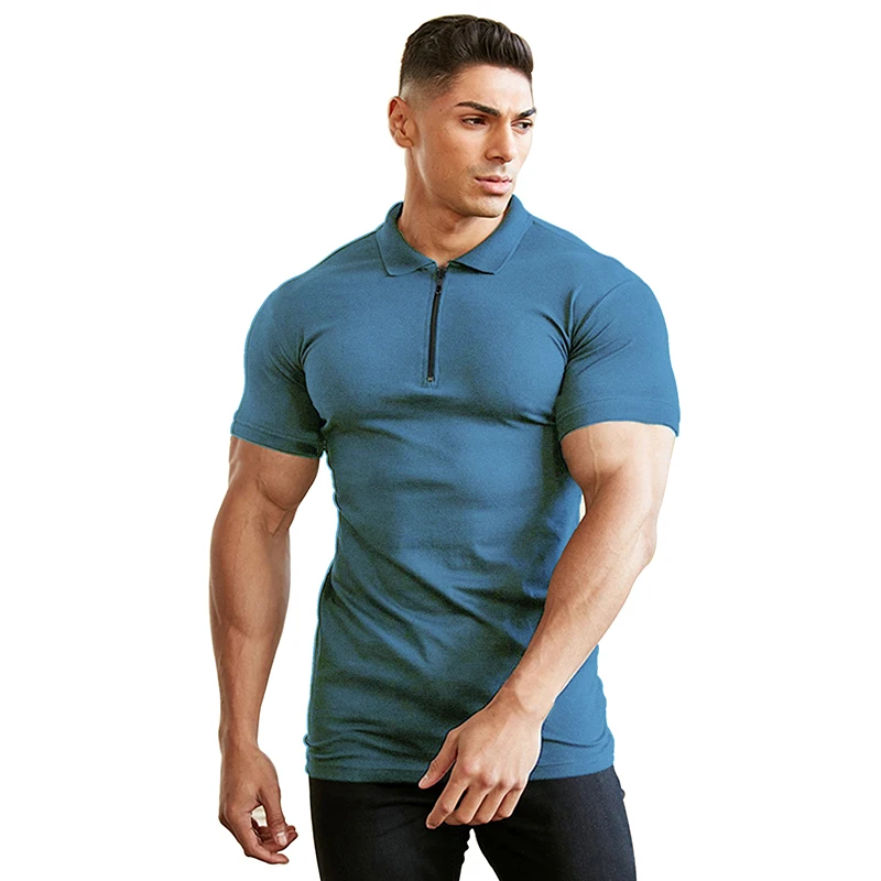 

New Brand Cotton Breathable Men's Polo Shirt Fitness Men Cotton Long Sleeve Poloshirt Brands Clothing Autumn Mens Polo Shirts