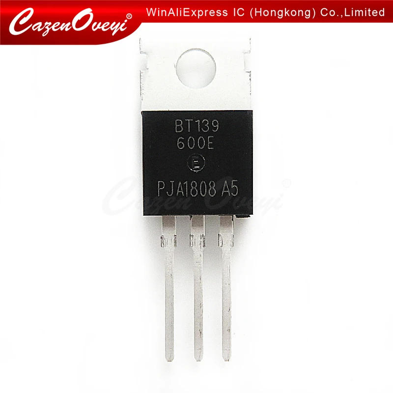 

10pcs/lot BT139-600E BT139-600 BT139 TO-220 In Stock