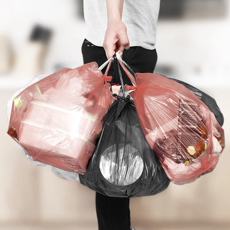 100 шт. хорошее качество плотные кухонные мусорные мешки мусорное ведро бытовые