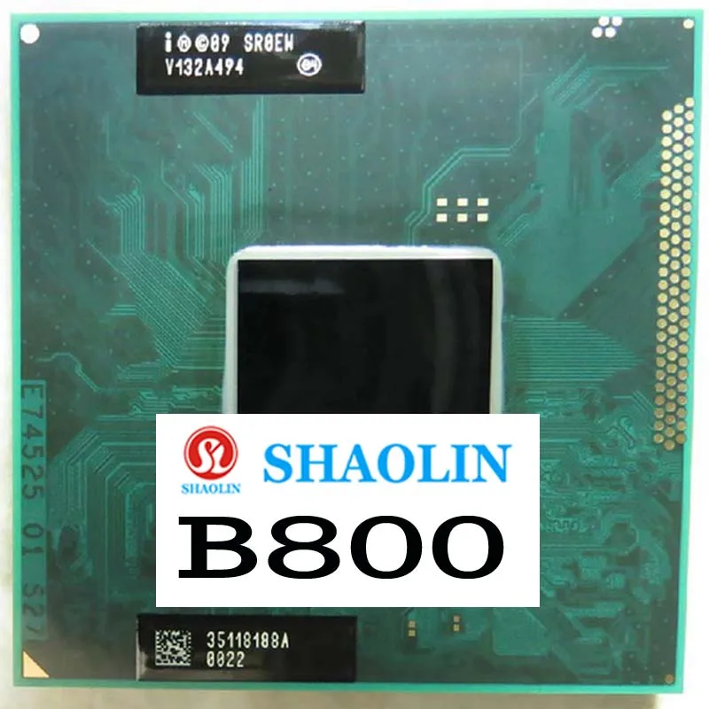 

40% скидка B800 ЦП 2M кэш 1,5 ГГц SR0EW PGA988 двухъядерный процессор для ноутбука совместимый с HM65 HM67 QM67 оригинальная официальная версия SHAOLIN