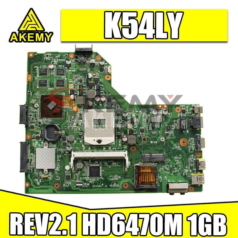 

K54HR Laptop motherboard for ASUS K54HR X54HR X54HY K54LY original motherboard mainboard on board i3 cpu V1G GPU