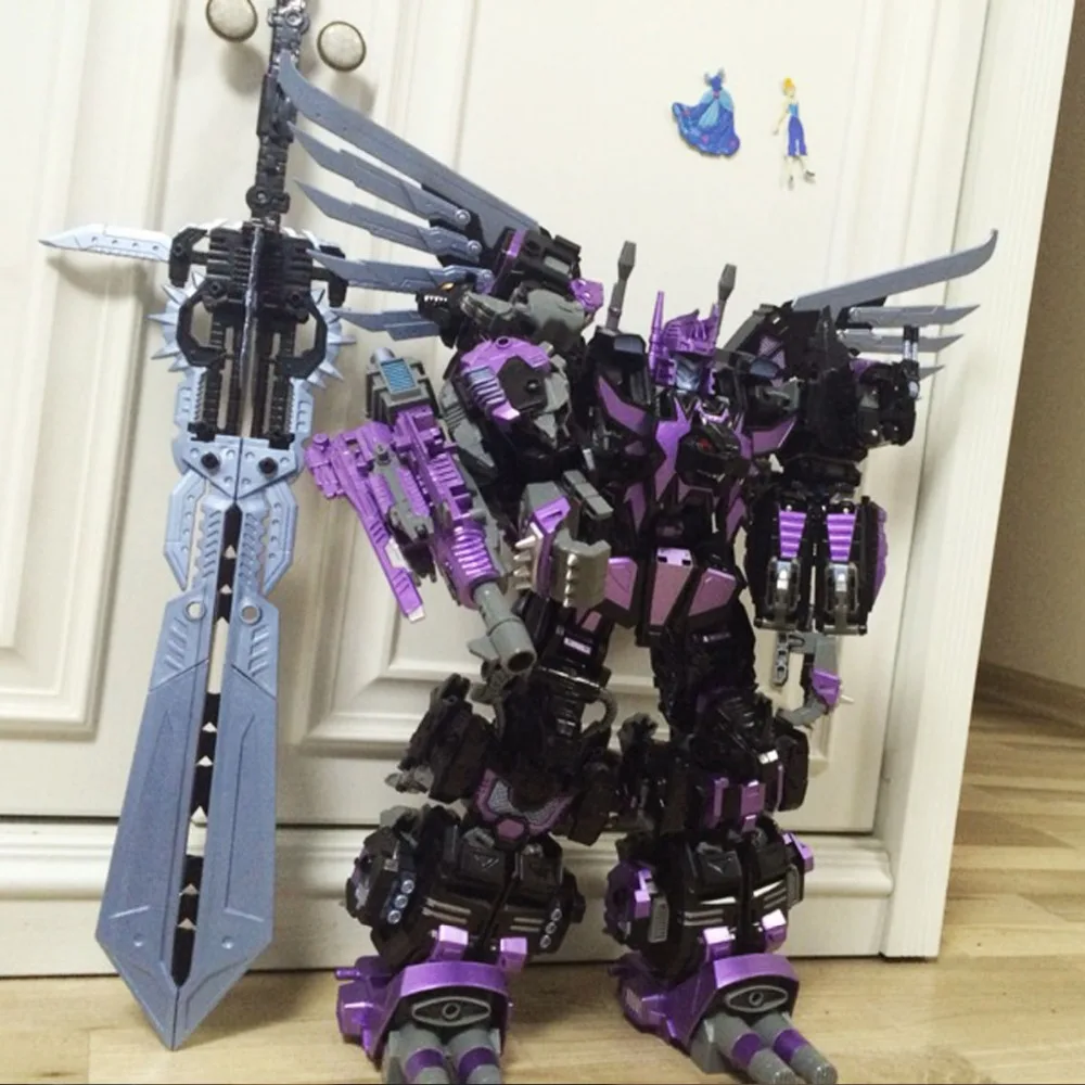 Цзиньбао к. О. Игрушка трансформер Warbotron Bruticus Feral Rex большого размера с новой