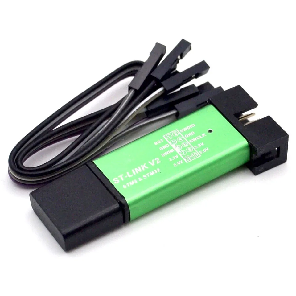 Горячая распродажа 10 шт./лот ST LINK Stlink Link V2 Mini STM8 STM32 симулятор загрузки