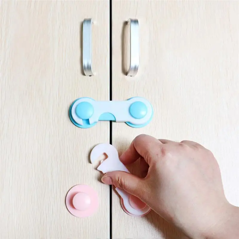 Baby Drawer Lock 10PCS Baby Drawer Lock Child Security For Cabinet Refrigerator Closet Protect Home Toddler Safety Protector