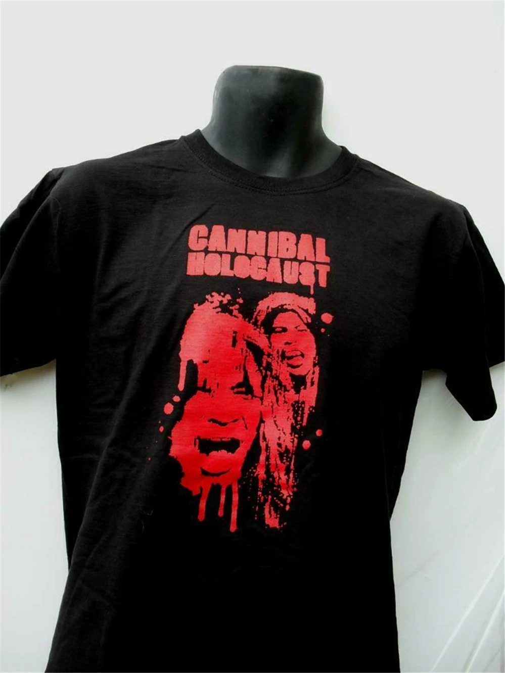 Футболка CANNIBAL holocaster мужская и женская футболка Забавный дизайн из 100%