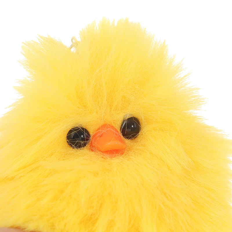 

Easter Chick Keychain Plush Chicken Keyring Yellow Chick Easter Party Decor Hanging Drop 9cm 1pair or 1pc