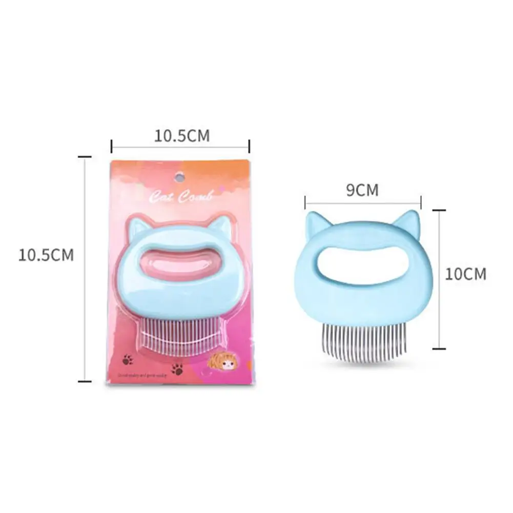 

Pet Massage Brush Shell Shaped Handle Pet Grooming Comb Massage Tool To Remove Loose Hairs Only For Cats Dogs