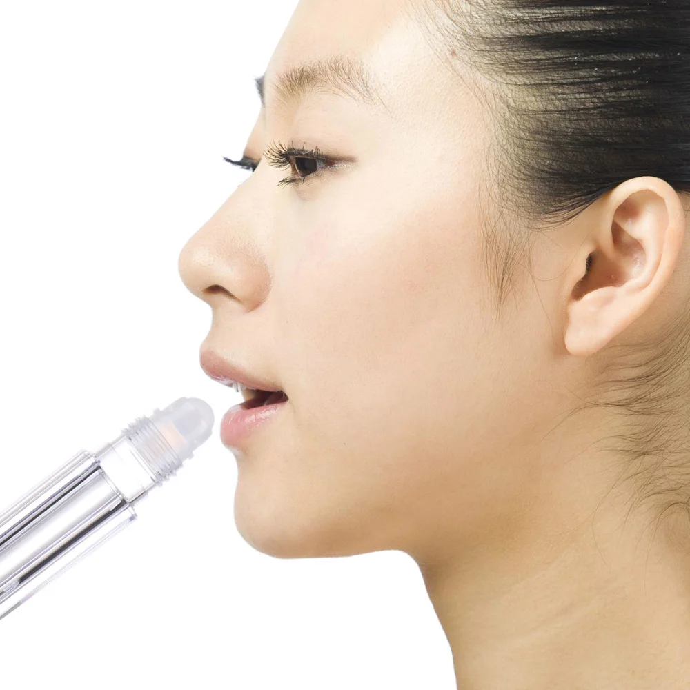 

1 Set 10Pcs Hydrating Lip Oil Vials Moisture Lip Refillable Roll-On Bottle Lip Oil Vials with Lid (Cap)