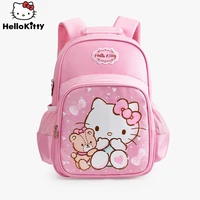 2021 new fashion children school bag hello kitty bacpack kid kindergarten spring autumn cat pattern backpack student girl gift