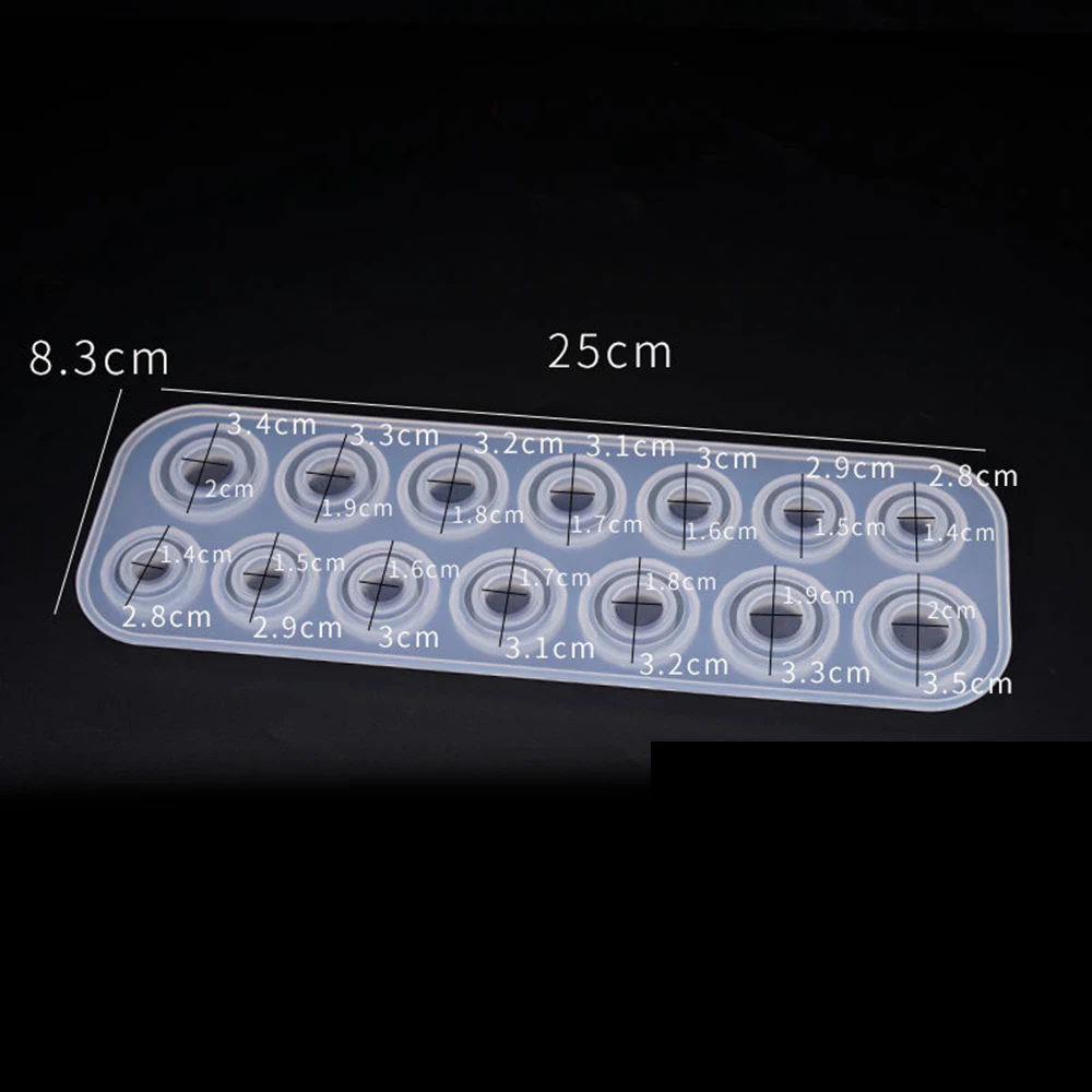 Плоские Кольца прессформы коллекция ювелирные изделия ручной работы набор