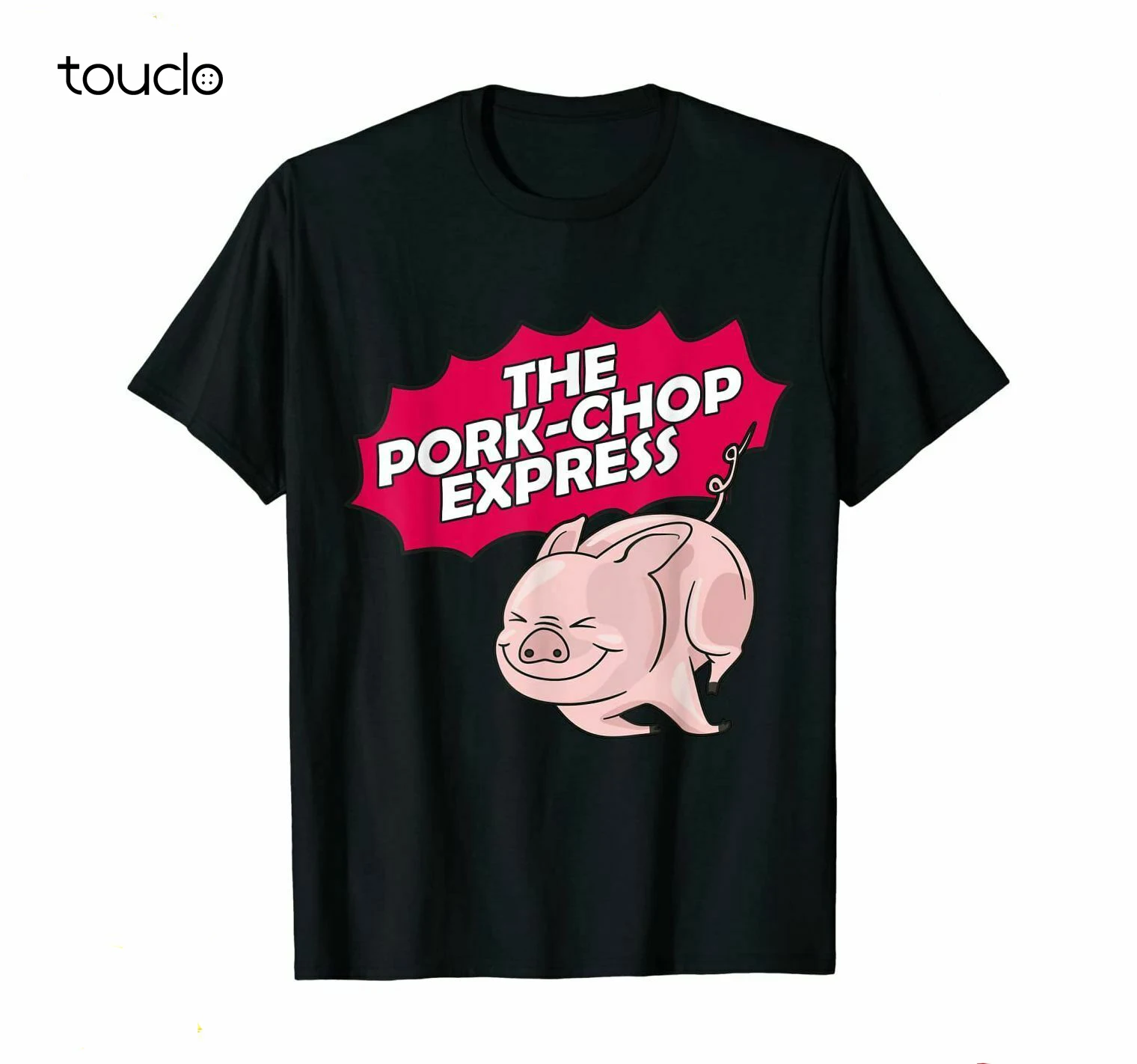

The Pork Chop Express Tshirt Pig Tee T-Shirt Dress