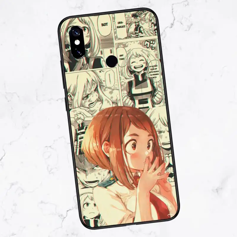 

Anime My Hero Academia Phone Case For Xiaomi Redmi 7 8 9t a3Pro 9se k20 mi8 max3 lite 9 note 9s 10 pro