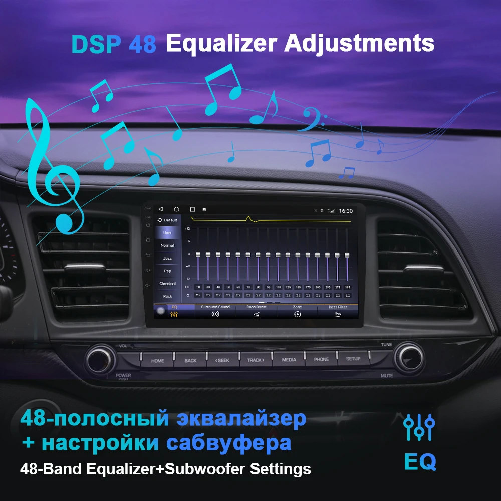 Автомобильное радио мультимедийный видеоплеер OKNAVI Android 9 0 2 din 4G для VW Passat B7 B6 Magotan CC
