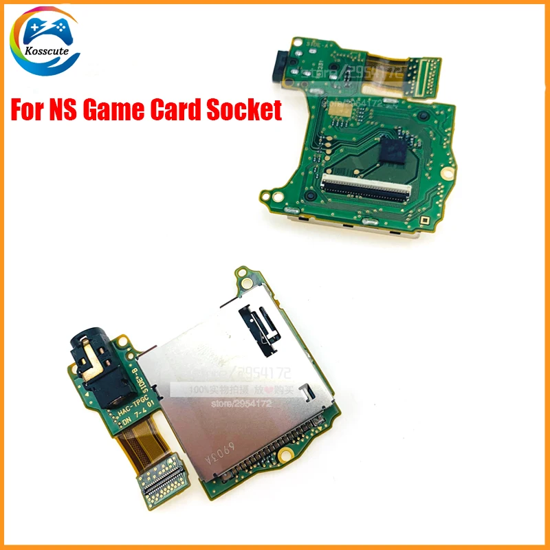 

Professional Game Cartridge Card Slot Replacement Reader Console Headphones Jack Port Socket for Nintendo Switch Repair Parts