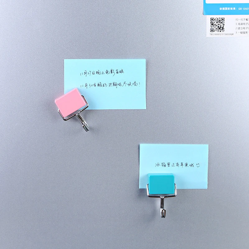 

Hot 6 pcs Colorful Magnetic Hooks Purpose Super Strong Powerful Magnetic Hooks For Home Kitchen D6