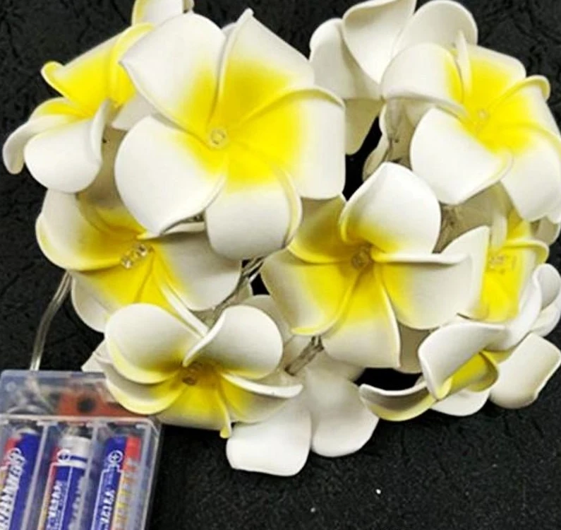 

20 LED simulated egg flower light string led battery box holiday wedding Christmas decorative lights