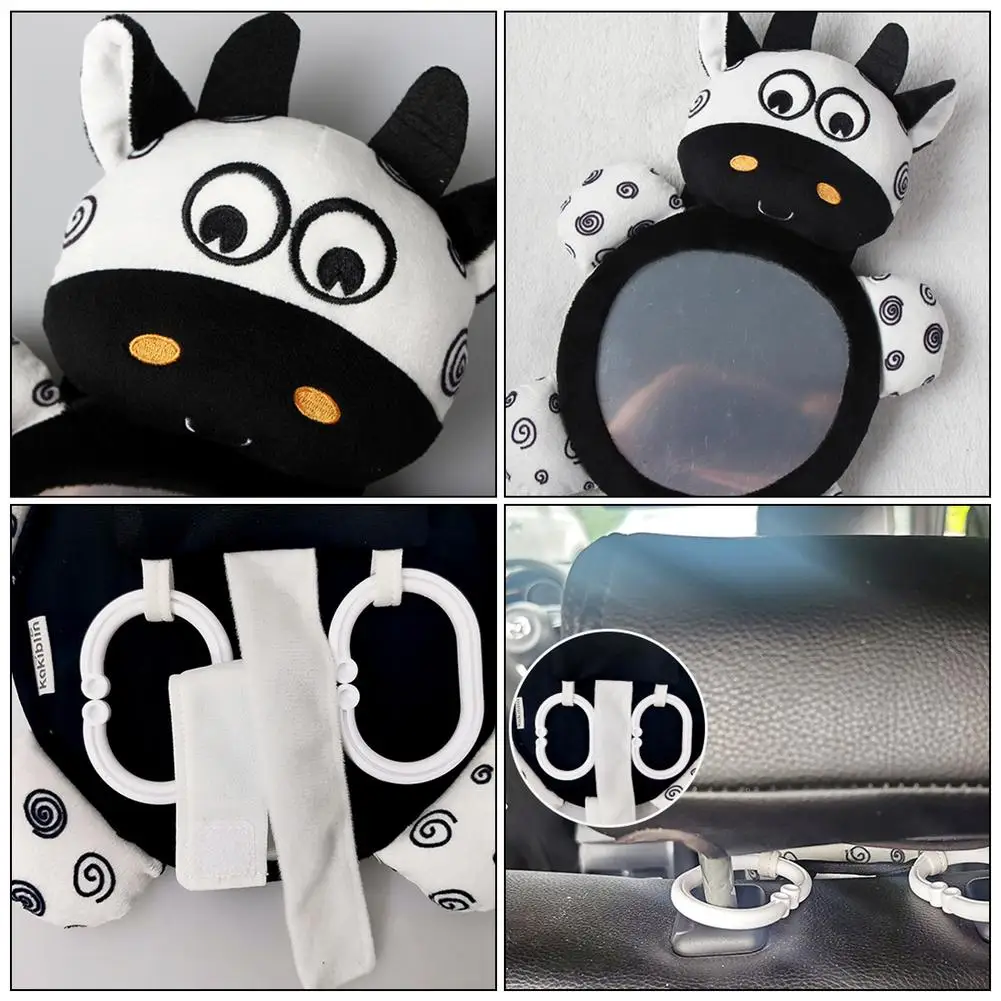 Мультяшное детское автомобильное зеркало для заднего сиденья противоударное