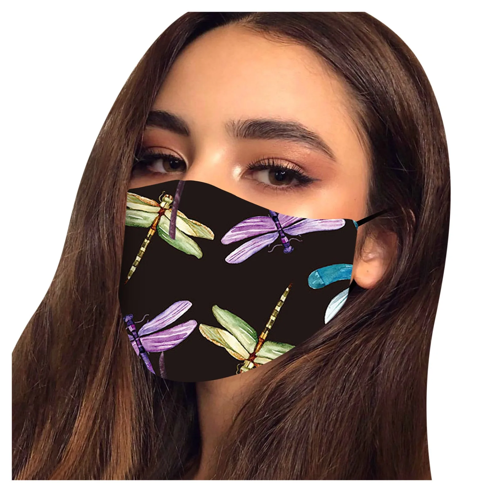 

Non woven 3-layer low filter mask melt flower breathing earmuff safe ear hanging four seasons skin friendly mask breathable