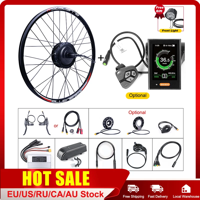 Bafang 48V 500W задний мотор эпицентра деятельности колеса электрические велосипедные