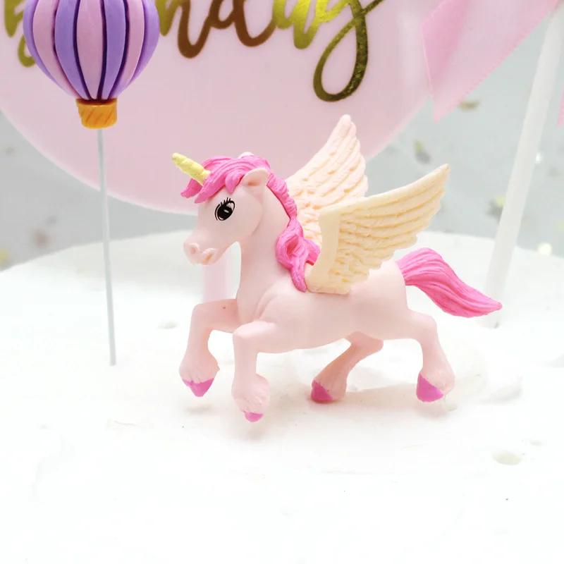 

Wing Unicorn Cake Decorations Birthday Party Decorations Cute Home Furnishings for Kids