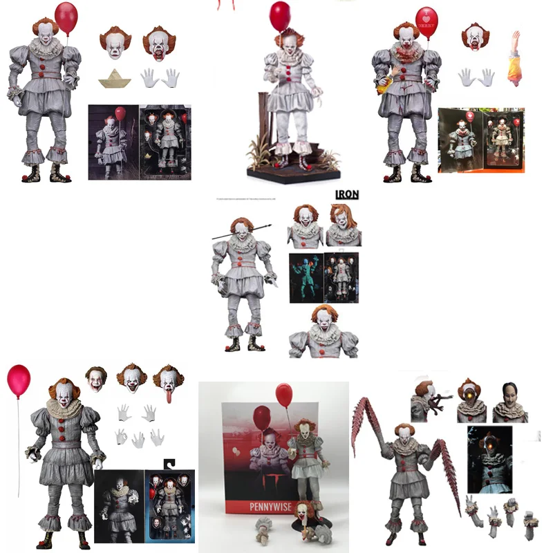 Фигурка NECA Pennywise фигурка Джокера маска танцующего клоуна экшн игрушка Neca кукла