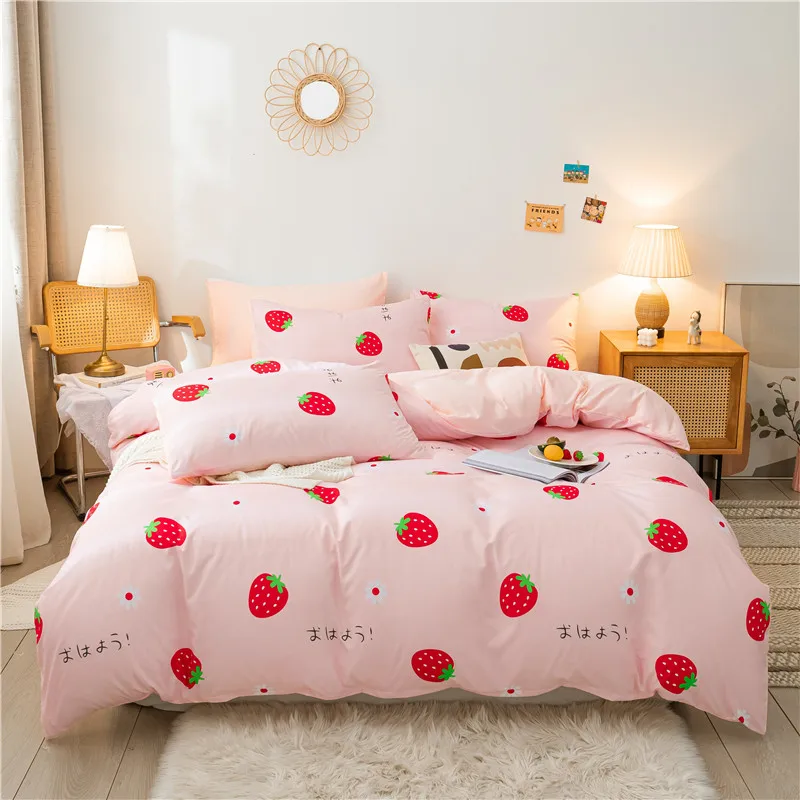 

Bedding Duvet Cover Sheet Double Queen Bed Bed On Bed Sheet Cover Bedding For Family Cotton Sheets King Bedding 150