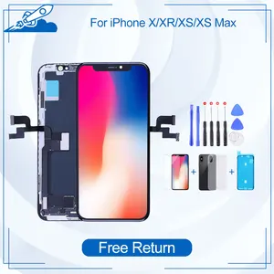 elekworld test grade for iphone x xs xr xs max tft amoled oem lcd display touch screen digitizer replacement assembly protector free global shipping