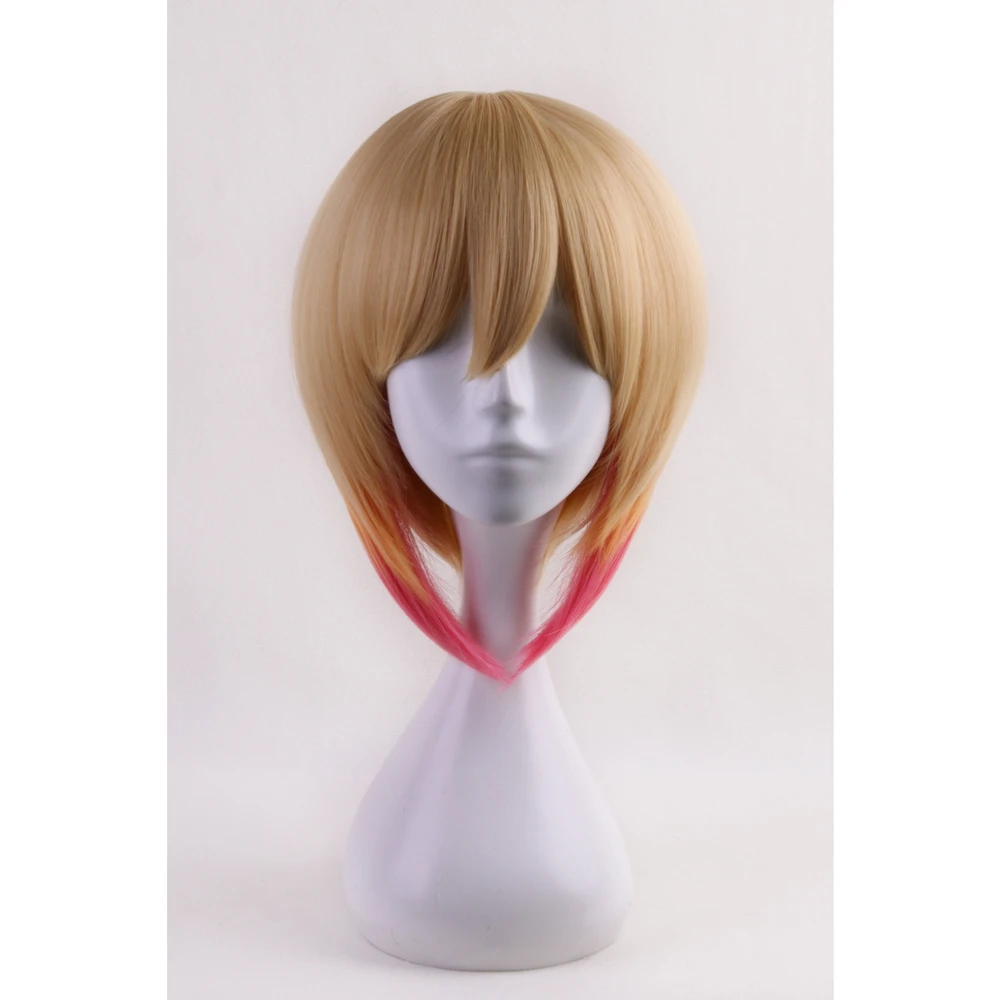 Парик для косплея Кобаяси прямые смешанные длинные волосы парики женщин +