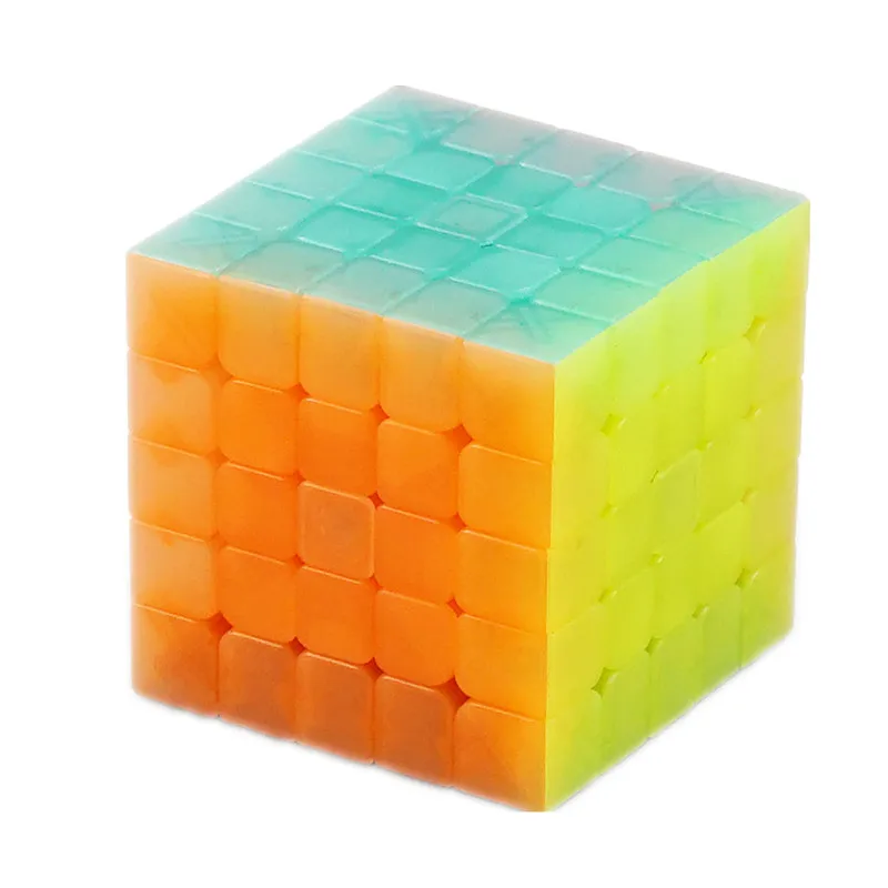 QiYi желе куб головоломка 5x5 дети игрушка для Тренировки Мозга образовательный