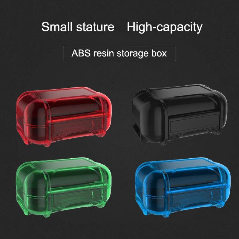 Earphone Hard Protective Portable Case Waterproof Storage Box for Earbuds IJS998 | Электроника