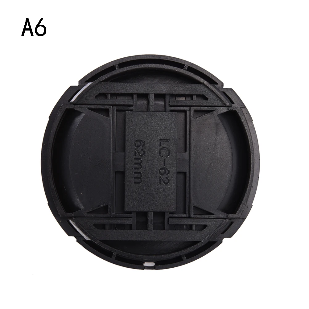 

Hot Sale Center Snap-on Front Lens Cap Hood Cover For Nikon Camera Lens With Strap 40.5 49 52 55 58 62 67 72 77 Mm