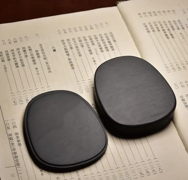 1 шт. Портативный она чернила камень Xing Yun Inkstone с крышкой Inkslab каллиграфии живопись