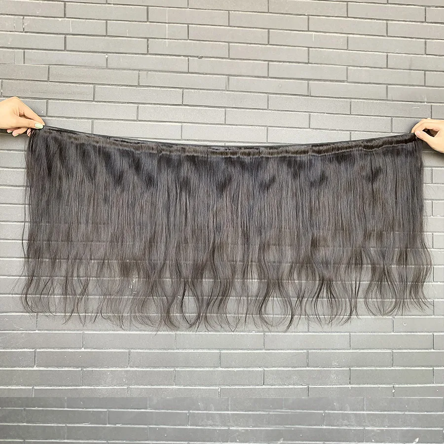 Бразильские волосы Links Hair 8 40 дюймов 3 4 пряди с фронтальной сеткой 28 30 прямые Remy