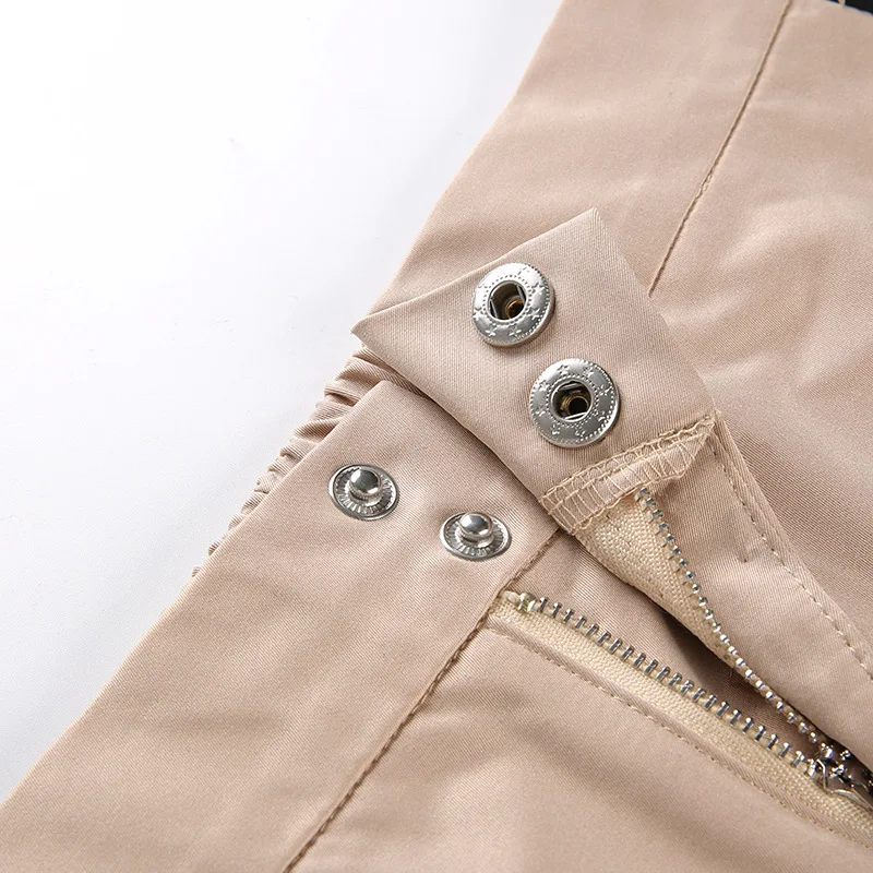 Уличные брюки карго женские повседневные джоггеры с высокой талией свободные