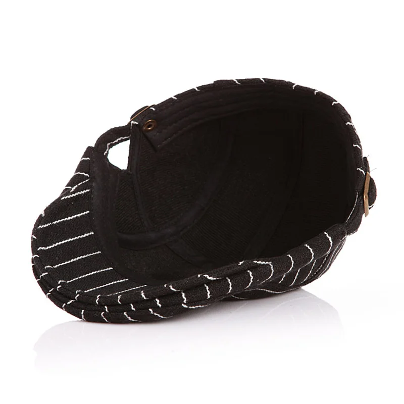 Для маленьких мальчиков берет шапка Кепка для малышей детей в полоску плюща