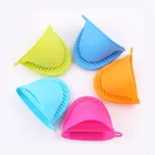 1 шт. утолщенные силиконовые варежки для выпечки, перчатка для микроволновой печи, изоляция, антипригарные противоскользящие захваты, зажимы для чашек и кастрюль, кухонные приспособления