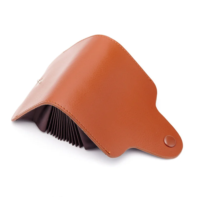 1 шт. новинка кожаный держатель для карт наклейка Мужской портативный кошелек