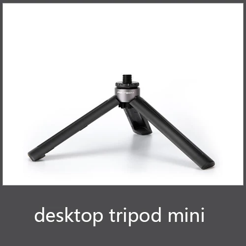 mini tripod PGYTECH OSMO Action Pocket/Insta360 One X Расширение селфи палка полюс стержень штатив DJI OSMO Mobile 2 Zhiyun Gopro Hero 7 аксессуар - Цвет: mini tripod