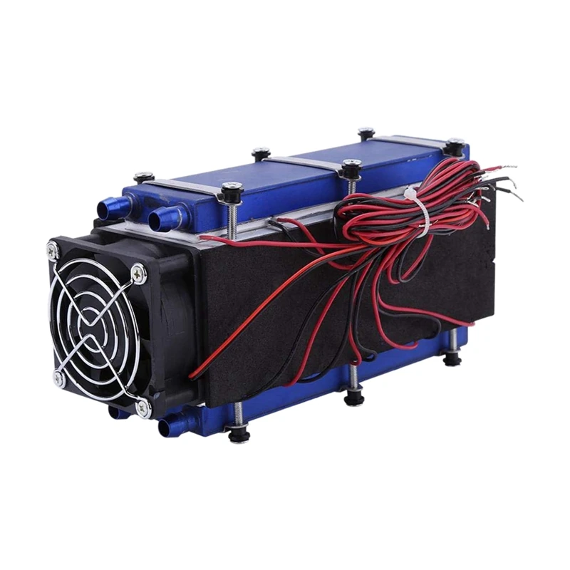 

Semiconductor Cooler DC 12V MAX 48A 576W 8 Chip DIY Refrigerator for Industrial Equipment/Pet Bed/Small Space Cooling