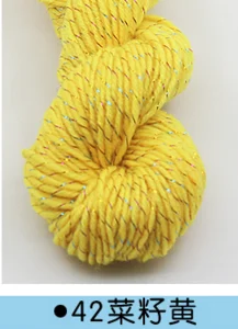 10 шт. золотая нить цветная акриловая средняя пряжа свадебная декоративные