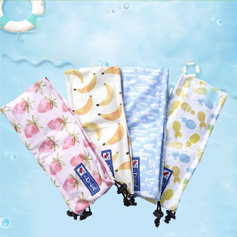 Ошейник для собак мгновенное охлаждение льдом бандана шарф домашних животных