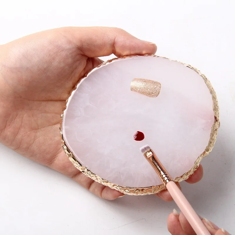 1 шт. круглая полимерная пластина для демонстрации ювелирных изделий Типсы